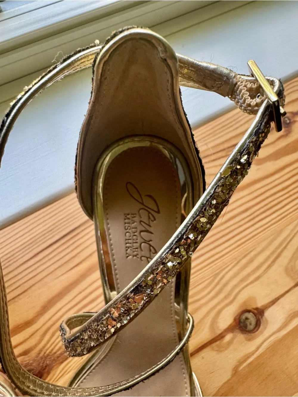 Jewel Badgley Mischka elegant gold